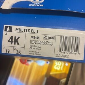 COPY - Adidas toddler shoes size 4